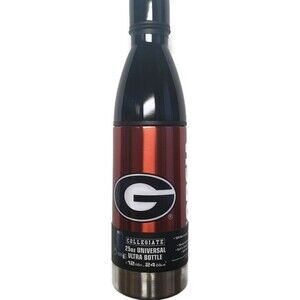 NCAA Georgia Bulldogs Universal Ultra Water Drink Bottle Stainless Steel 25oz